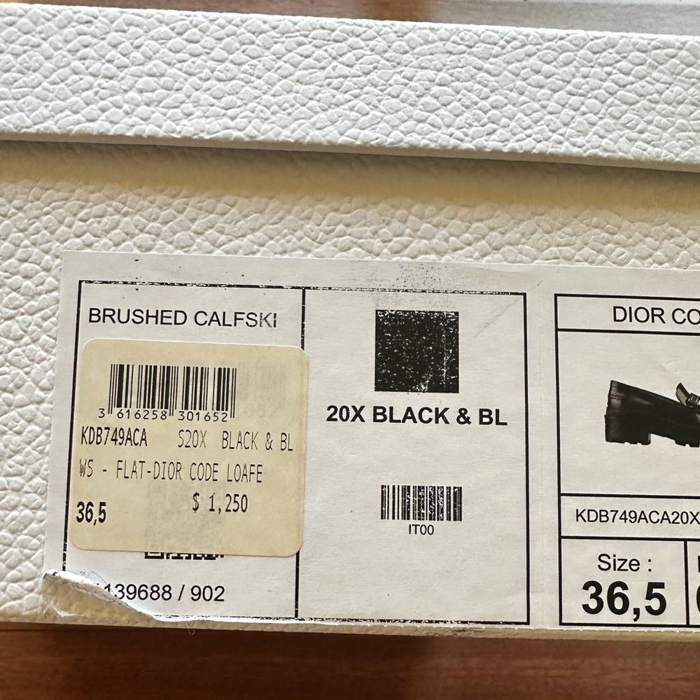 Dior Black Loafers - Picture 8 of 9